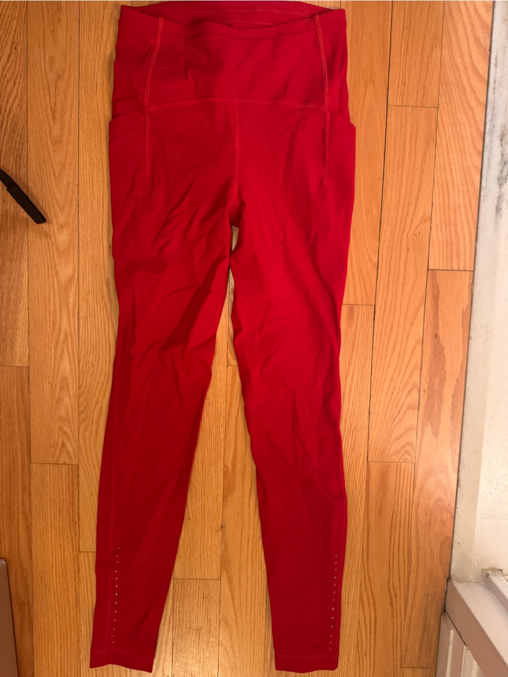 lululemon athletica Vibrant Red Performance Leggings